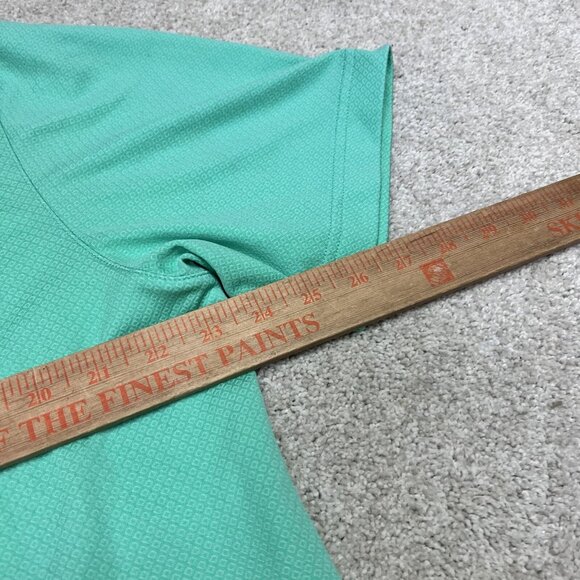Greg Norman Polo Men’s Green Short Sleeve Size Large - Picture 4 of 13